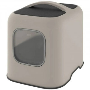 GIMCAT SMART OLIMPIA GREIGE slēgta kaķu tualete 51x39,5x44 cm